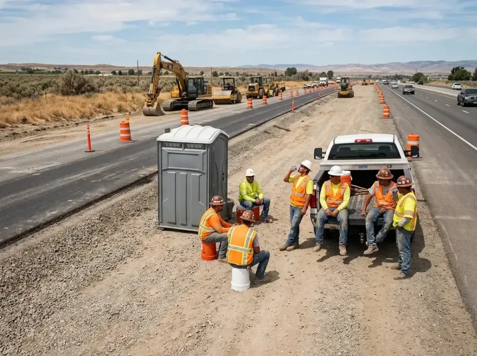 highway-road-construction-crew-007 — frequently asked questions, Porta Potty and Restroom Rentals in Solvang, CA